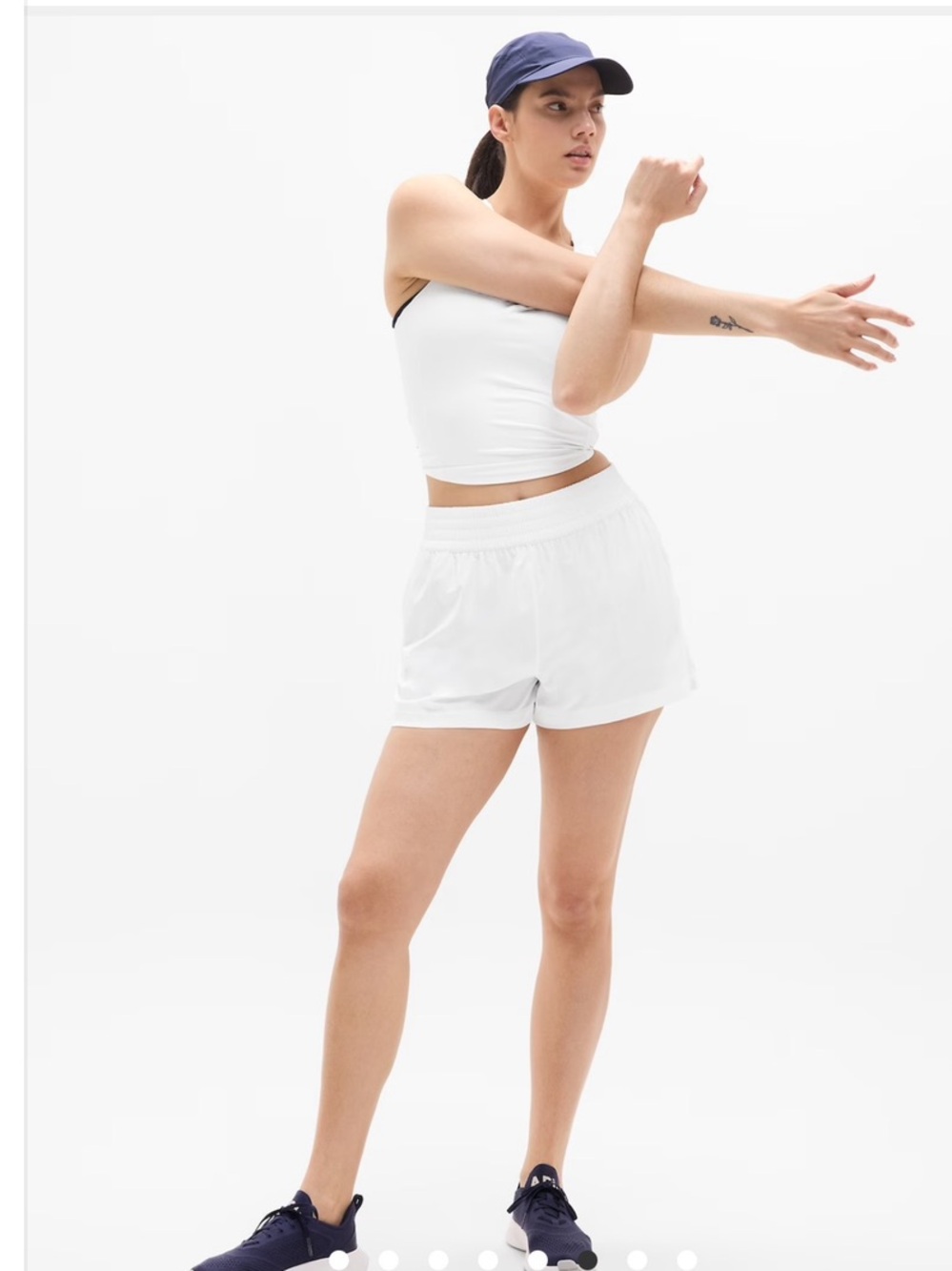 ATHLETA Weekender High Rise 3" Run Short - Picture 6 of 13